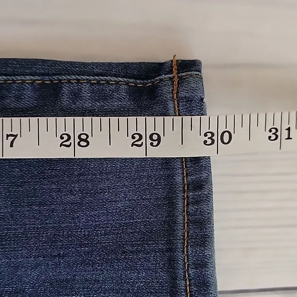 American Eagle 360° Extreme Flex Slim Straight Blue Jeans Womens Size 26